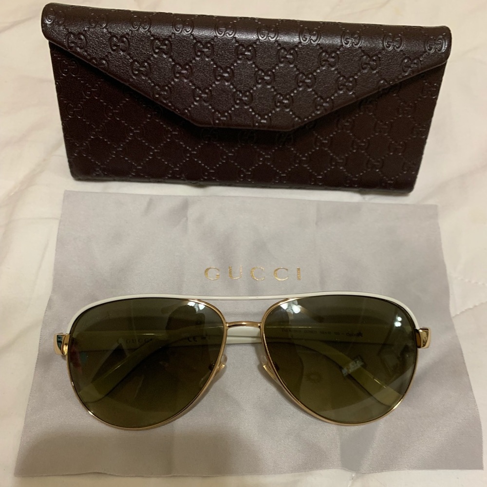 Gucci aviator sunglasses